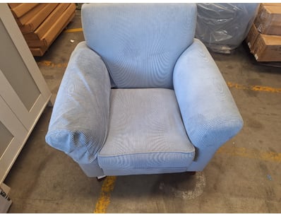 1 seater armchair With blue upholstery

DIMENSIO...