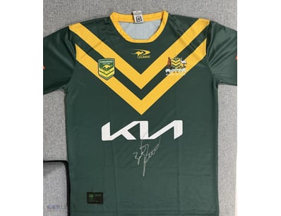 BRAD FITTLER SIGNED AUSTRALIAN JERSEY

A Australia...