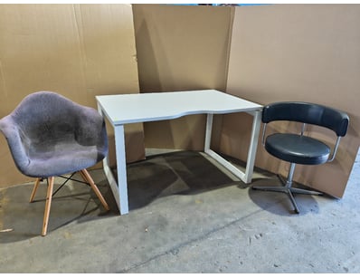 Furniture, Including 2x chairs and table 

Sold as...