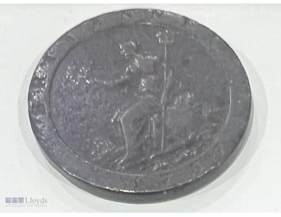 1797 UNITED KINGDOM CART WHEEL PENNY  



294228+8
