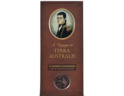 AUSTRALIA: 2014 $1 VOYAGE TO TERRA AUSTRALIS B BRI...