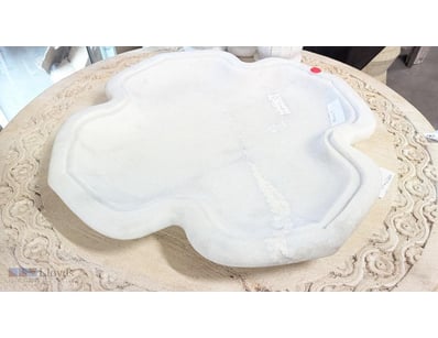 Elegant white marble decorative Display Bowl The p...