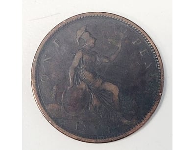 1873 ONE PENNY COIN

488567+45


