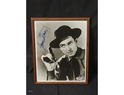 AUTOGRAPHED PHOTOGRAPH OF JAMES STEWART.

Item Siz...