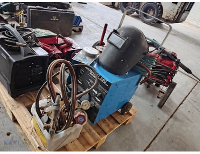 Flowarc 130 Welder with BOC lift-front welding hel...