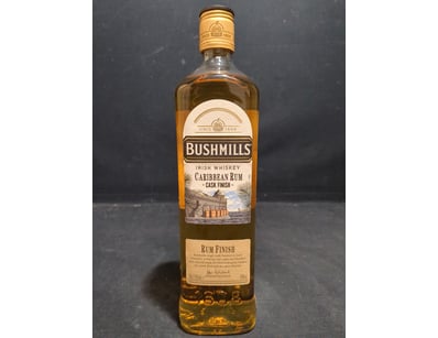 Bushmills Irish Whiskey Caribbean Rum Cask Finish,...