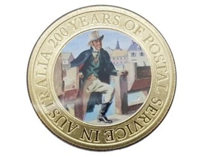 AUSTRALIA POST 200 YEARS 2009 POSTMASTER ISAAC NIC...