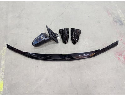 Assorted car components, car model unknown, includ...