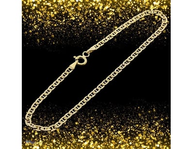 ITALIAN 9CT YELLOW GOLD 18 CM BRACELET

Provenance...