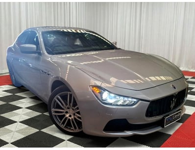 <b>2016 Maserati Ghibli S - Silver - 60,445km - 3....