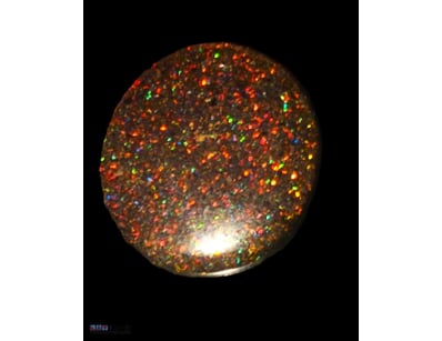 11.7 CARATS BLACK MATRIX OPAL WITH SPARKLING REDS ...