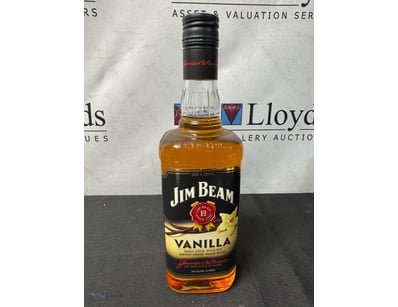Jim Beam Vanilla Kentucky Straight Bourbon Whiskey...