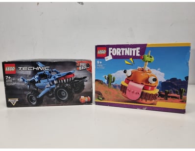 LEGO TECHNIC MONSTER JAM MEGALODON & LEGO FORTNITE...