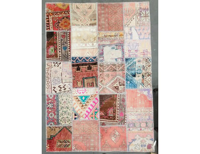 PATCHWORK TURKISH KILIM TEXTILE HANDMADE RUG

Item...