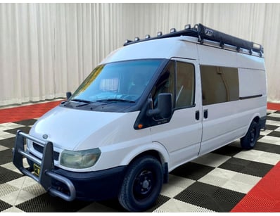<b>2005 Ford Transit T350 Off-Grid Camper Van - Wh...