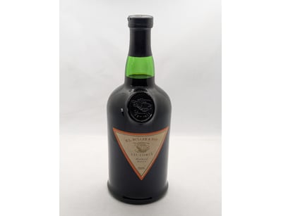 Vintage fortified wine bottle from J.L. Butler & S...