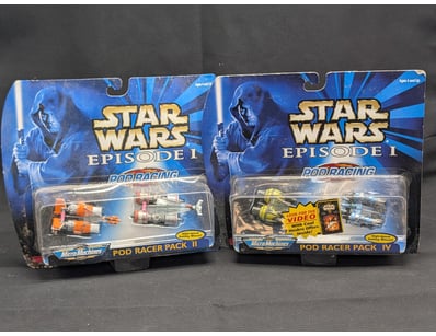 STAR WARS EPISODE I POD RACING MICROMACHINES COLLE...