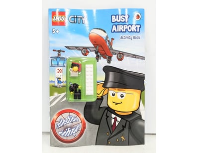 LEGO City Busy Airport Activity Book with Collecti...