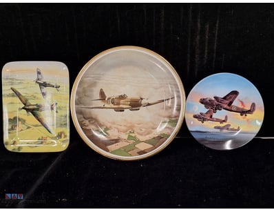 LIMITED EDITION COMMEMORATIVE PLATES - THE DAMBUST...