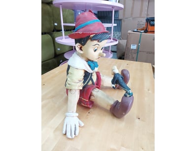 Pinocchio articulated puppet figure, mid-20th cent...
