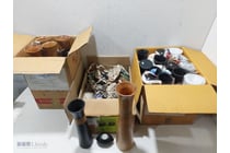 Assorted lot of vases. Including 3385 EB m'wood
