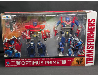 TRANSFORMERS OPTIMUS PRIME EVOLUTION 2-PACK DUO - ...