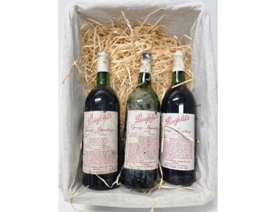PENFOLDS GRANGE HERMITAGE VINTAGE WINE COLLECTION ...