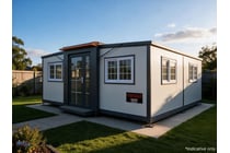 2 · Unused Expandable 2 Bedroom Container House with