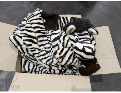 Costumes, Kids Zebra Costumes, Qty to box 

Sold a...