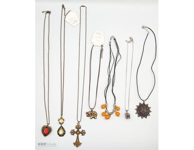COLLECTION OF PENDANTS AND NECKLACES

Eclectic Ass...