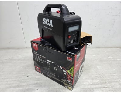 SCA 12V Emergency Jump Starter with integrated pow...