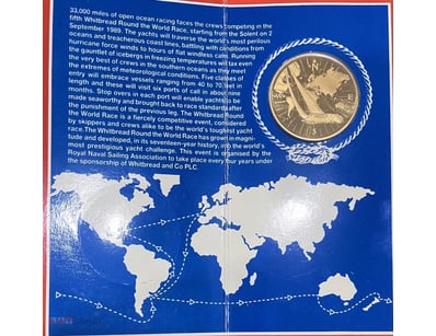 1989 THE OFFICIAL WHITEBREAD ROUND THE WORLD RACE ...