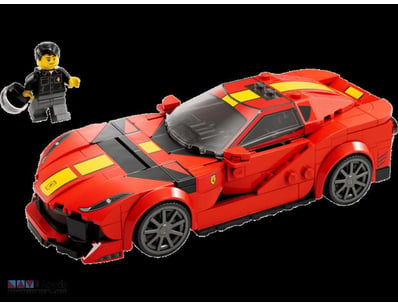 Speed Champions Ferrari 812 Competizione Set #7691...