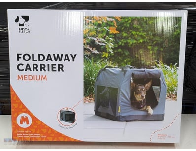 Fido and fletch foldaway carrier, medium, W: 520mm...