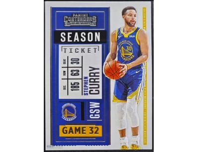 STEPHEN CURRY -  2020-21 PANINI CONTENDERS BASKETB...