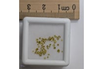 HALF CARAT YELLOW DIAMOND GEMSTONES Half