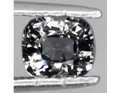 NATURAL 0.06CTCT ANTIQUE FACET GREYISH BLUE SPINEL...