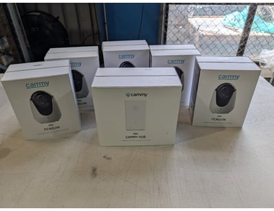 Cammy smart home security system bundle comprising...