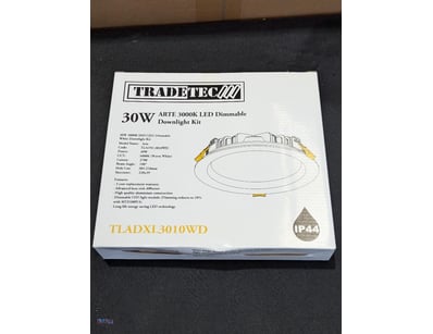 RRP $1,343.40 BULK LOT - QTY x12 Tradetec ARTE LED...