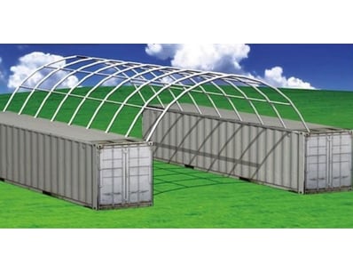 Unused Heavy duty 40ft Container Shelter, Model: C...