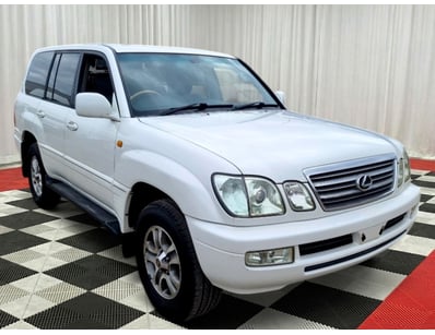 <b>2003 Lexus LX470 UZJ100R - White - 243,133km - ...