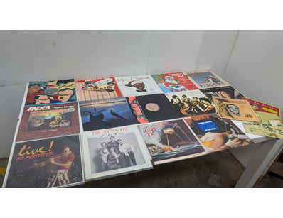 Assorted LP's, Including War of the World's, Fawlt...