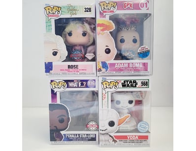 FUNKO POP VINYL FIGURE COLLECTION - FOUR BOX SET (...