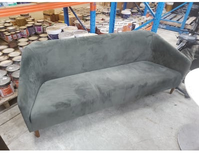 Sofa, Velvet Style, Green Finish

Dimensions H:75c...