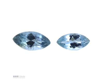 1.41CT TSW X 2, NATURAL BERYL AQUAMARINE     

Mar...