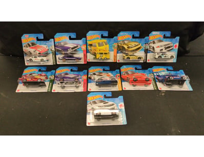 11X HOT WHEELS CARS INCLUDING LB SUPER SILHOUETTE ...