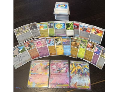Assorted Bulk Pokémon Cards Including Holos, Mega ...