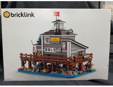 BRICKLINK HARBOURMASTER'S OFFICE BUILDING SET 9100...