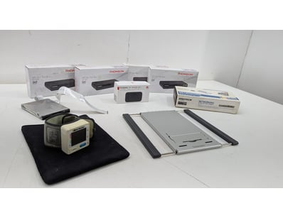 Assorted Bundle, Including Thomson HD Set Top Box,...