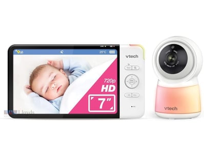 RRP $349 VTech 7” Smart HD Video Baby Monitor with...